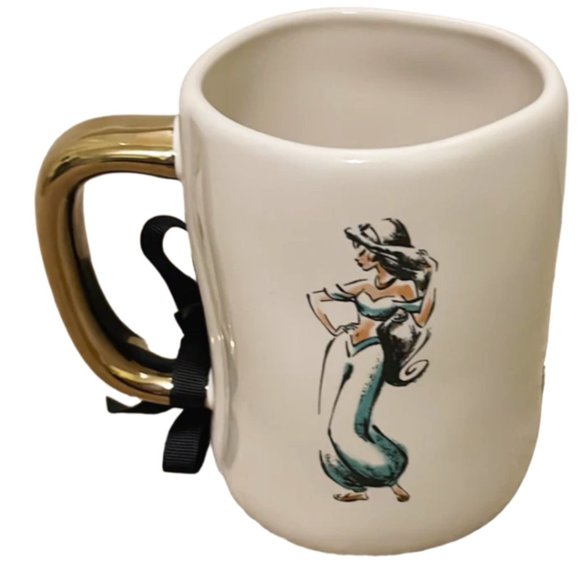 Rae Dunn Other - Disney x Rae Dunn Aladdin Jasmine Starry Night Mug with Gold Handle